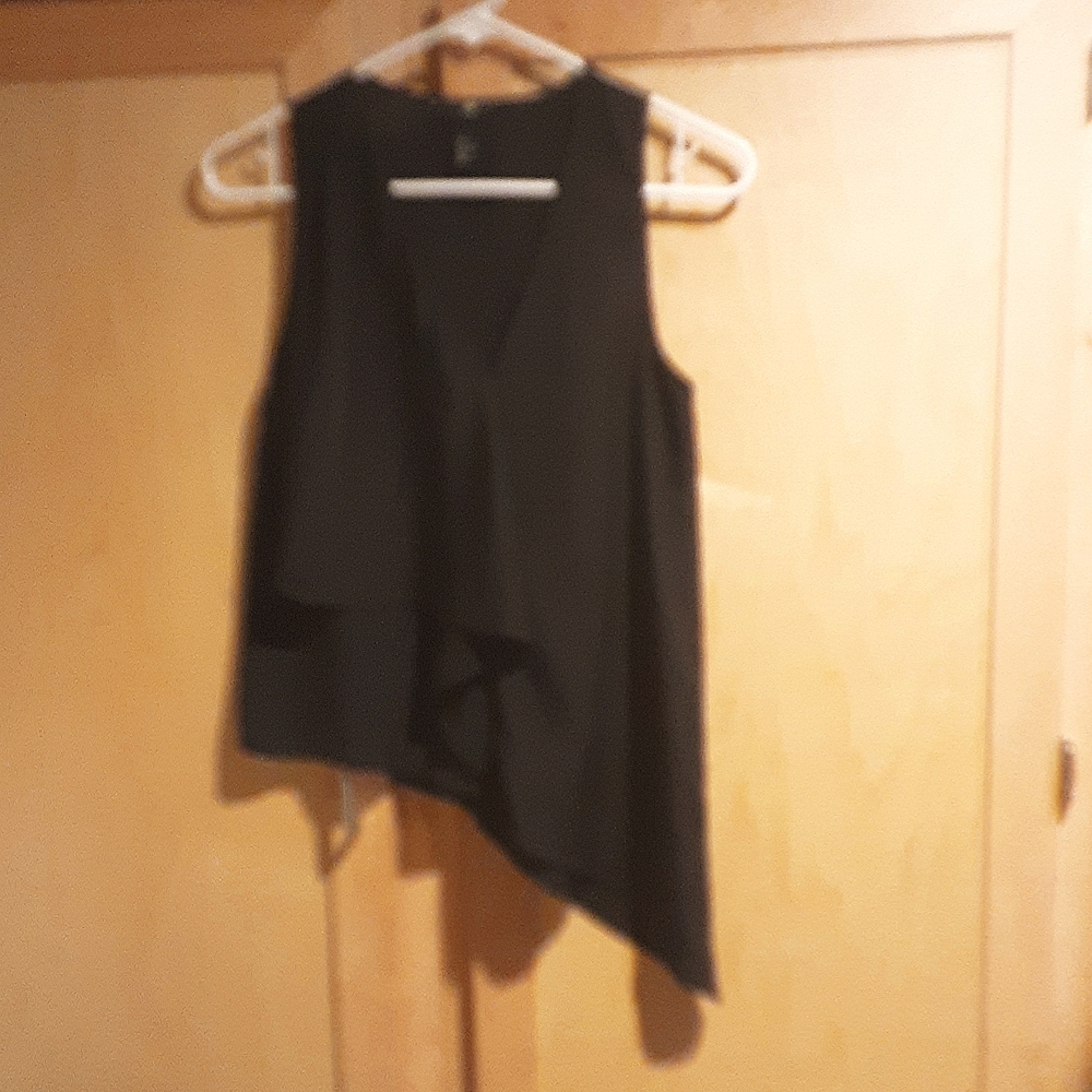 Black H&M blouse size 2